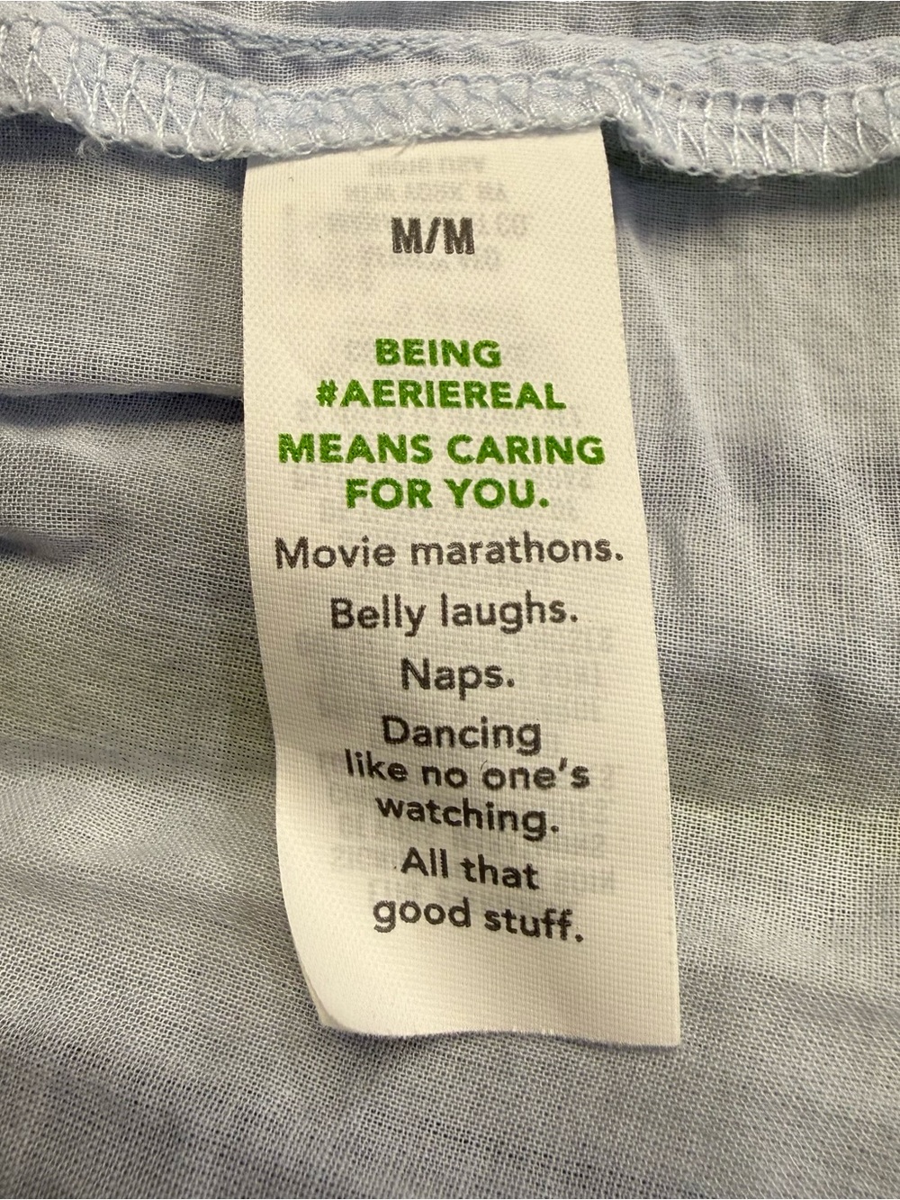 Aerie Button Front Maxi Dress Striped Cotton Blue Green Medium - Picture 13 of 14